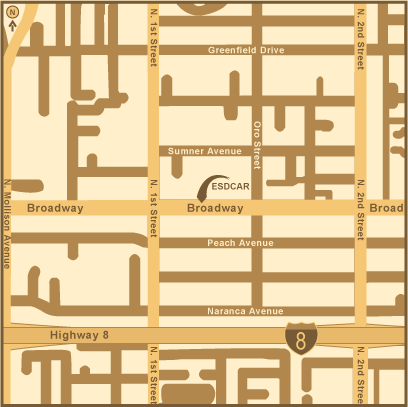 ESDCAR map